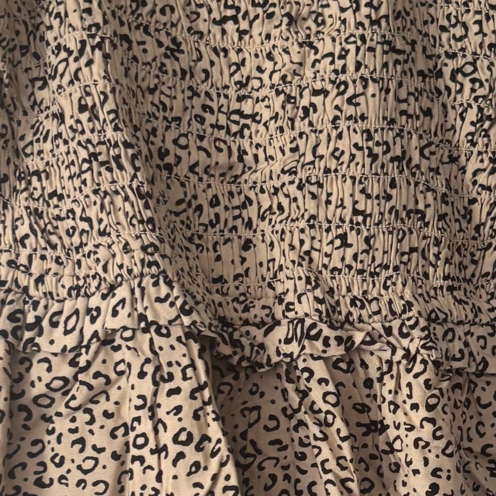Jessica Simpson Animal Print Romper